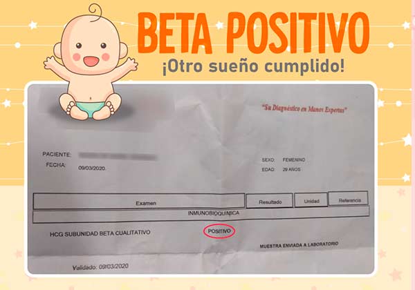 Examen beta online positivo